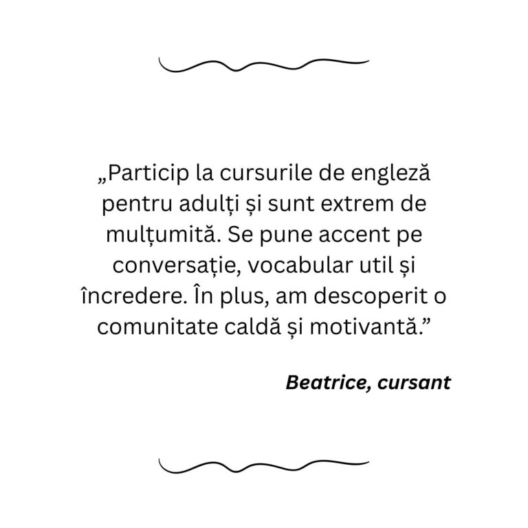 cursuri cambridge iasi nicolina engleza360