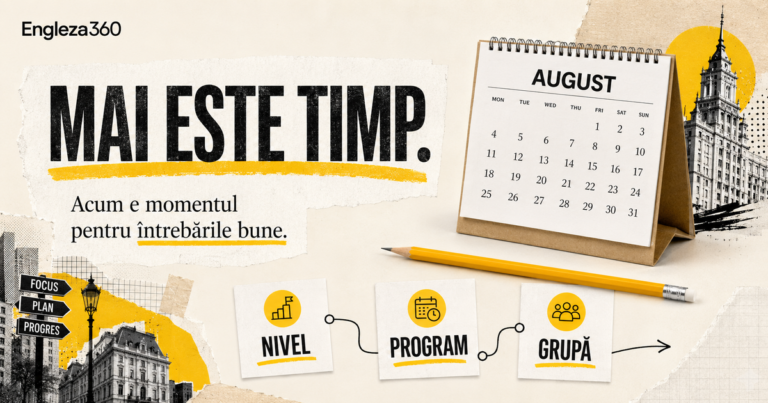 Mai este timp în august să alegi cursul de engleză potrivit pentru copil, în Iași?